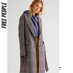 WE THE FREE HAILEE WOOL COAT NEW MEDIUM